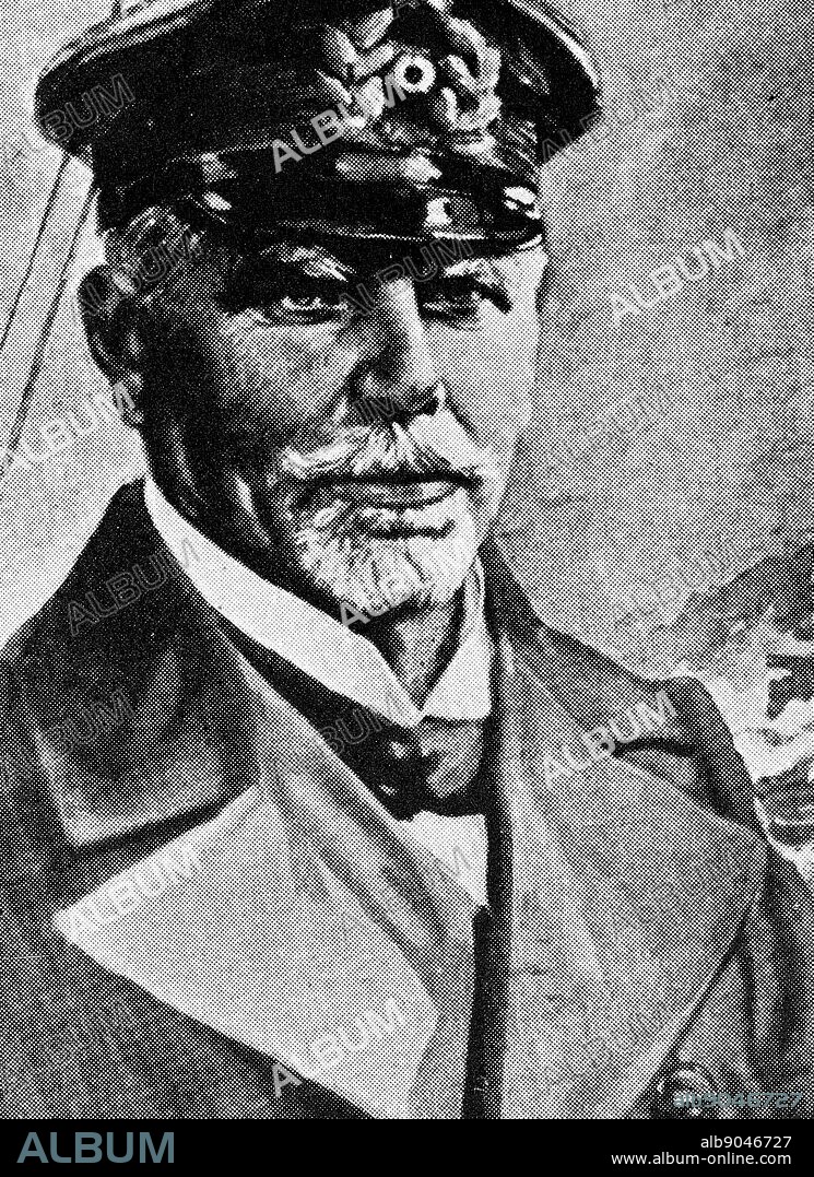 Portrait of Maximilian von Spee (1861-1914) a naval officer of the German Kaiserliche Marine and commander of the German East Asia Squadron during the Great War. Dated 20th Century.