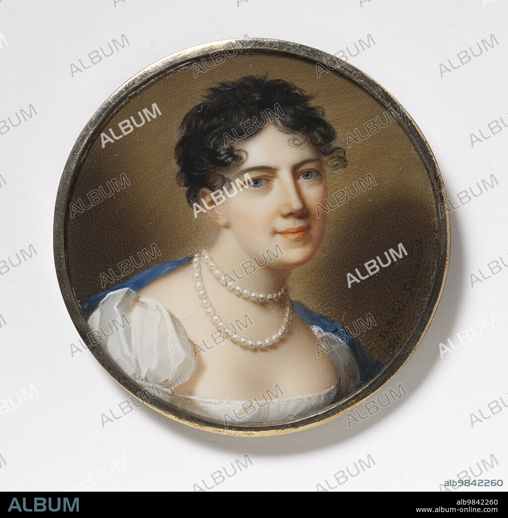 GIOVANNI DOMENICO BOSSI. Ulrika Magdalena Levin, 1771-1828, married 1. Björkman, 2. Skjöldebrand, Baroness, 1811.