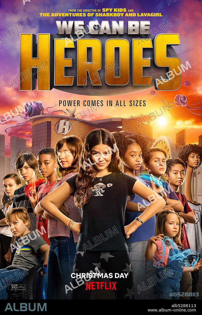 Poster of WE CAN BE HEROES, 2020, directed by ROBERT RODRIGUEZ. Copyright DOUBLE R PRODUCTIONS.