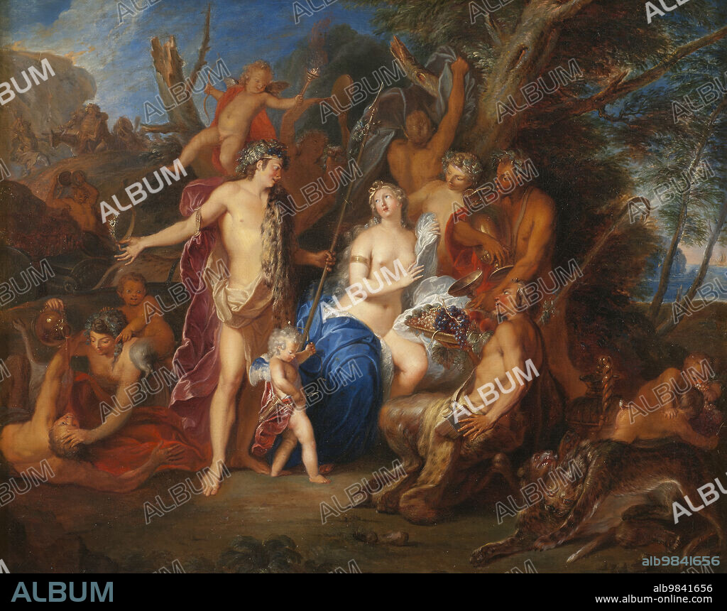 NICOLAS BERTIN. Bacchus and Ariadne, c18th century.