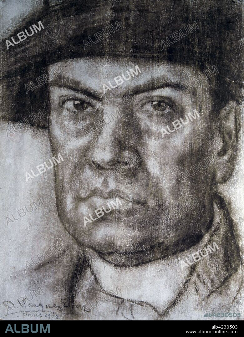 DANIEL VÁZQUEZ DÍAZ. DARIO, RUBEN ( FELIX RUBEN GARCIA SARMIENTO)  ESCRITOR NICARAGUENSE 1867-1916 DIBUJO DE DANIEL VAZQUEZ DIAZ , 1912 COLECCION PARTICULAR. GRANADA  ATENCION: AUTOR CONTEMPORANEO SUJETO A COPYRIGHT ©. EL CLIENTE FINAL ES RESPONSABLE DE LA GESTION DE LOS DERECHOS DE AUTOR CON LAS SOCIEDADES EXISTENTES DE GESTION DE DERECHOS O DIRECTAMENTE CON LOS ORGANISMOS TITULARES DE LOS MISMOS.