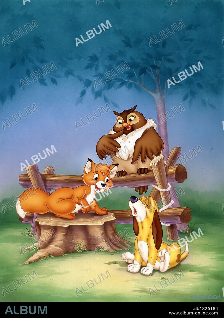 THE FOX AND THE HOUND, 1981, directed by ART STEVENS and BARRY BERMAN. Copyright WALT DISNEY PRODUCTIONS.