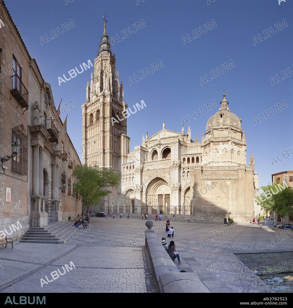Santa Maria Cathedral, UNESCO World Heritage Site, Toledo, Castilla-La Mancha, Spain, Europe.