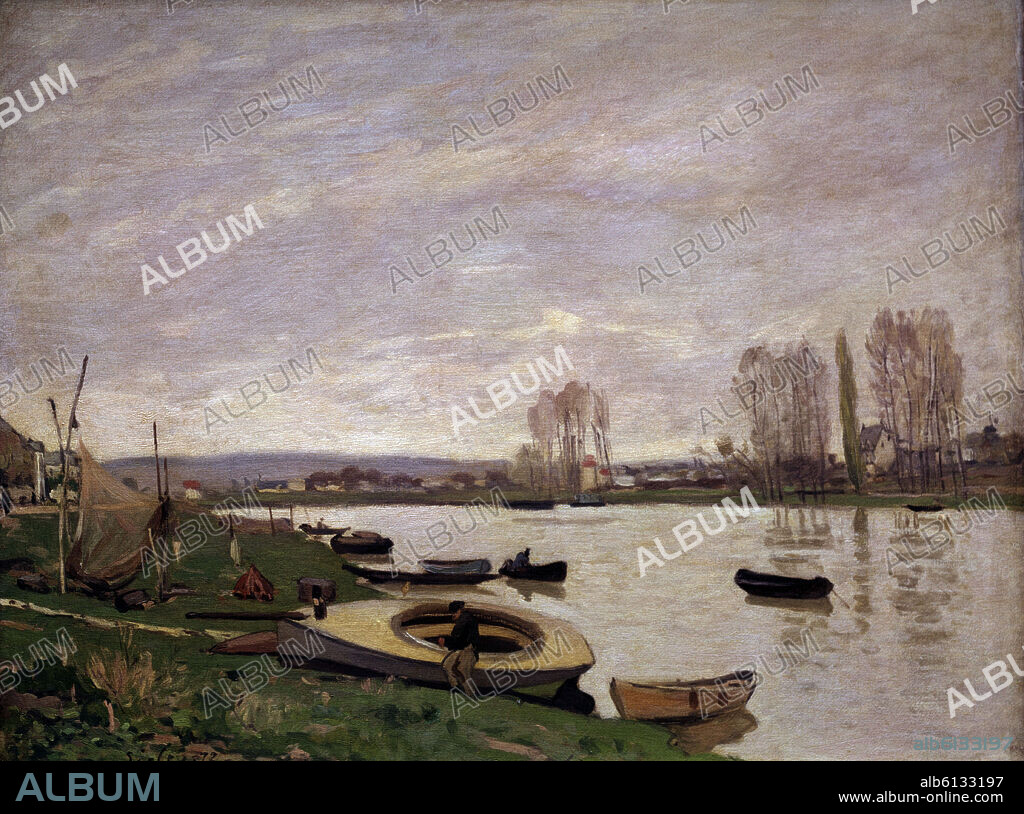 ALFRED SISLEY (1839-1899)/ THE SEINE AT ARGENTHEUIL, 1872.
