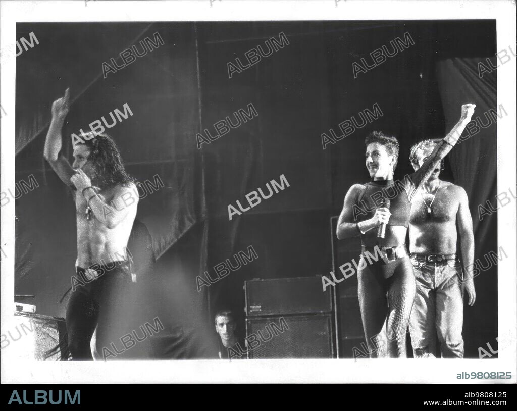 09/17/1989, Madrid. Mecano concert at the Magic Circus.