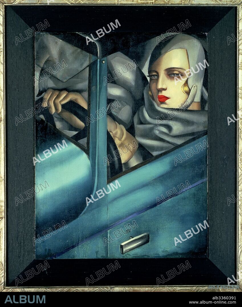 TAMARA DE LEMPICKA. Self-Portrait.