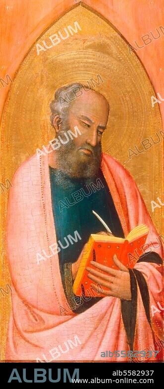 BERNARDO DADDI. Daddi, Bernardo c. 1295 - after 1348. "John the Evangelist", 1312. On wood. Fiesole, Museo Bandini.