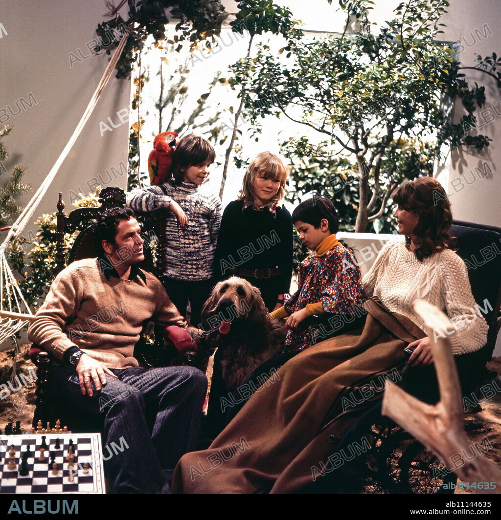 Popp and Mingel, TV film based on Marie Luise Kaschnitz, Germany 1975, Director: Ula Stöckl, Actors: Paul Neuhaus, Patrick Kreuzer, Lisa Kreuzer and friends (original german headline: Popp und Mingel).