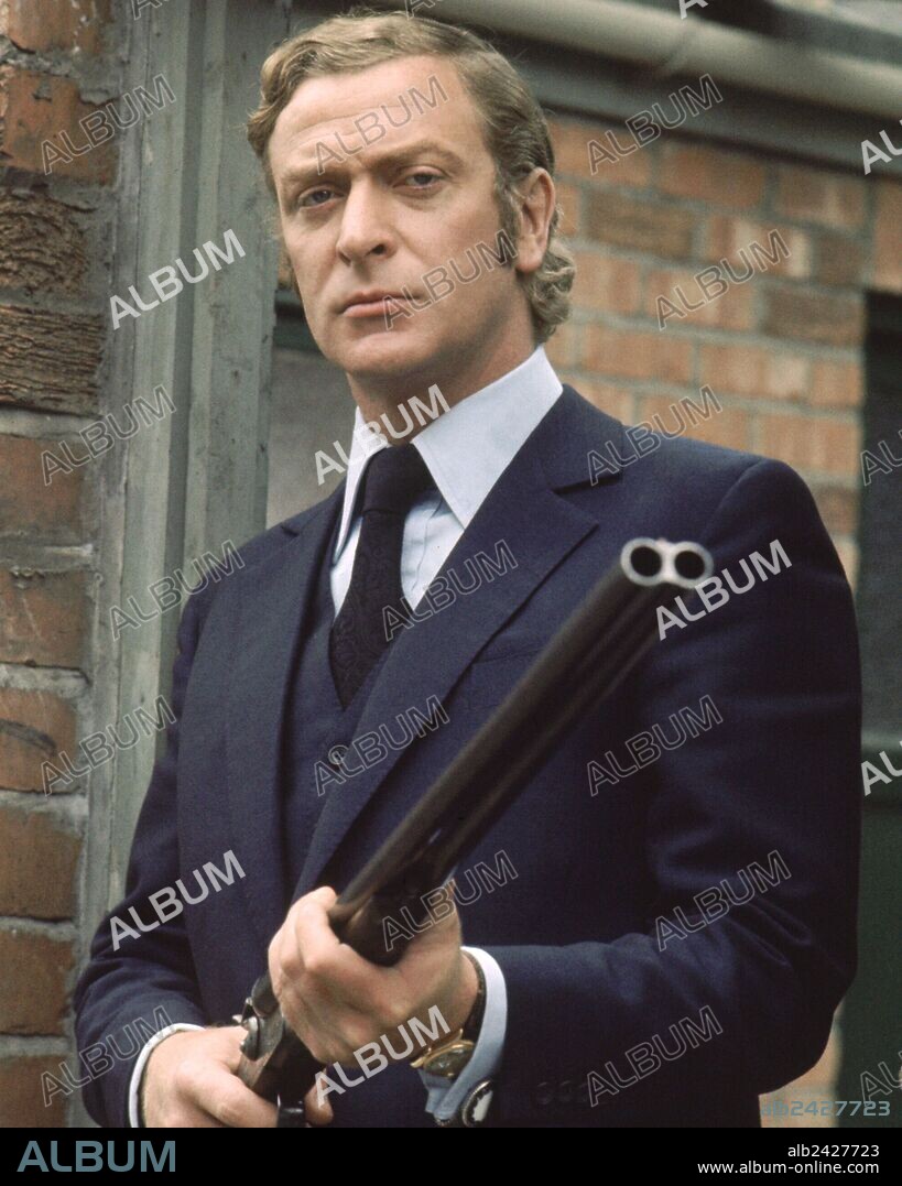 MICHAEL CAINE en ASESINO IMPLACABLE, 1971 (GET CARTER), dirigida por MIKE HODGES. Copyright M.G.M.