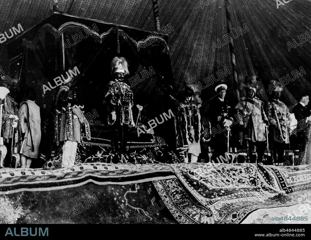 Coronation of the negus haile selassie, addis abeba, ethiopia 1930.