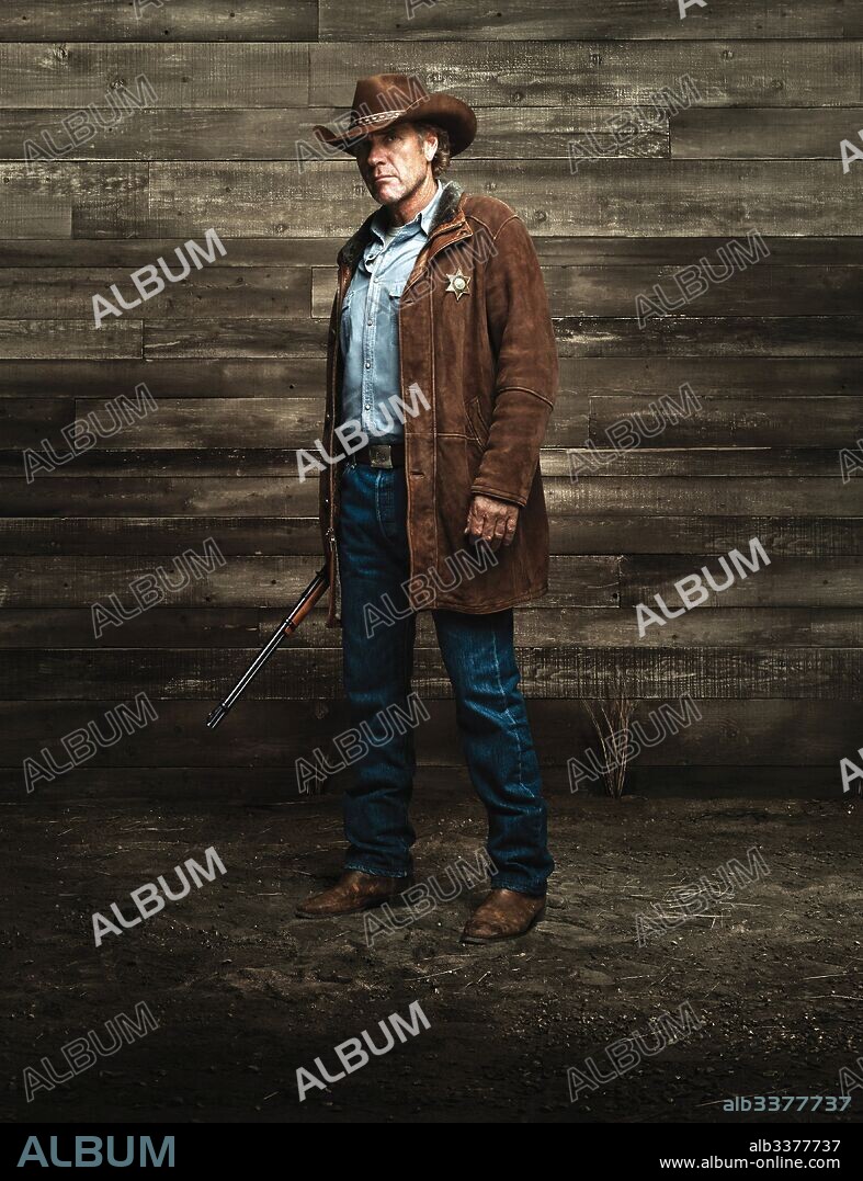 ROBERT TAYLOR in LONGMIRE, 2012, unter der Regie von J. MICHAEL MURO und PETER WELLER. Copyright WARNER HORIZON TELEVISION.