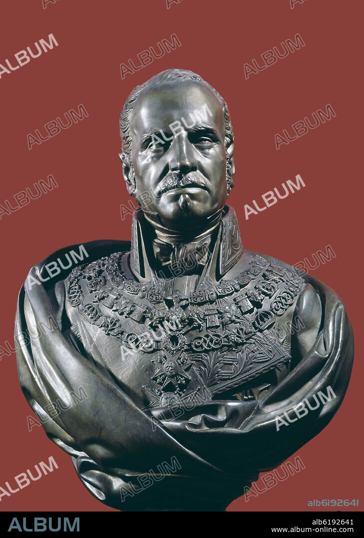 BUSTO DEL GENERAL ESPARTERO - SIGLO XIX.