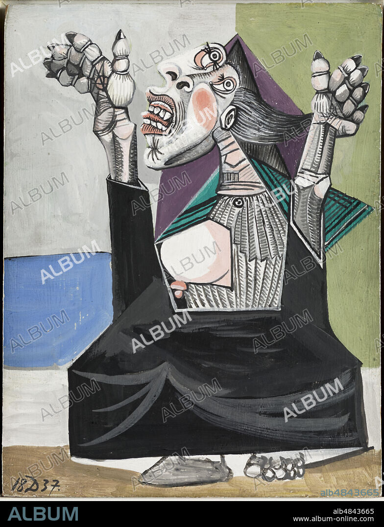 PABLO PICASSO. La Suppliante.