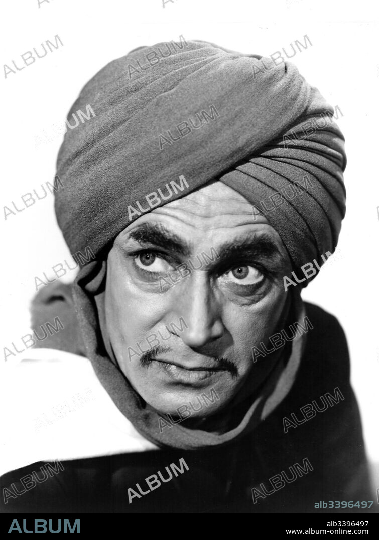 CONRAD VEIDT in THE THIEF OF BAGDAD, 1940, directed by ALEXANDER KORDA, LUDWIG BERGER, MICHAEL POWELL, TIM WHELAN, WILLIAM CAMERON MENZIES and ZOLTAN KORDA. Copyright KORDA.