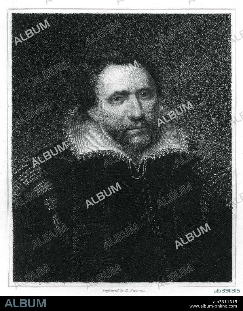 Benjamin Jonson, English Renaissance dramatist, poet and actor, (1834). Jonson (c1572-1637) is best known for his plays Volpone and The Alchemist, and for his lyric poems.
