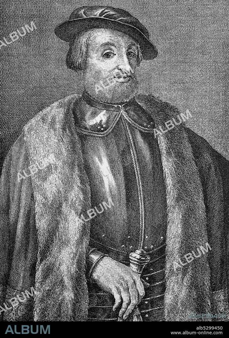 Ferdinand Cortes de Monroy y Pizarro Altamirano, Marquis of the Valley of Oaxaca, 1485 - December 2, 1547, was a Spanish Conquistador who led an expedition that caused the fall of the Aztec Empire.