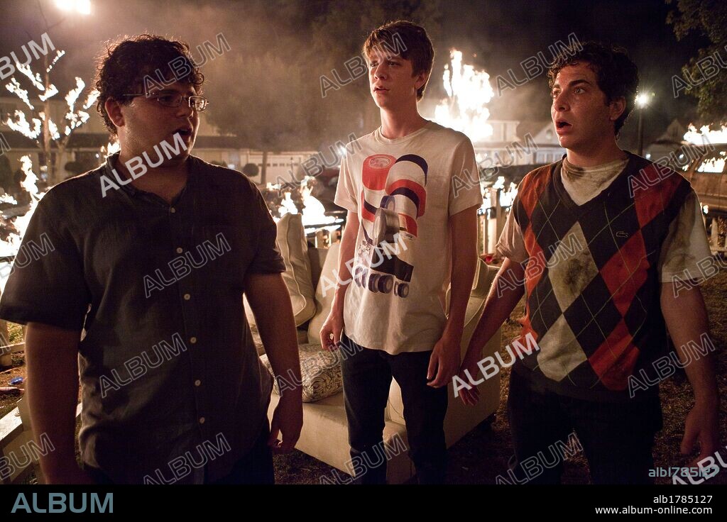 JONATHAN DANIEL BROWN, MANN et OLIVER COOPER dans PROJECT X, 2012, réalisé par NIMA NOURIZADEH. Copyright SILVER PICTURES.