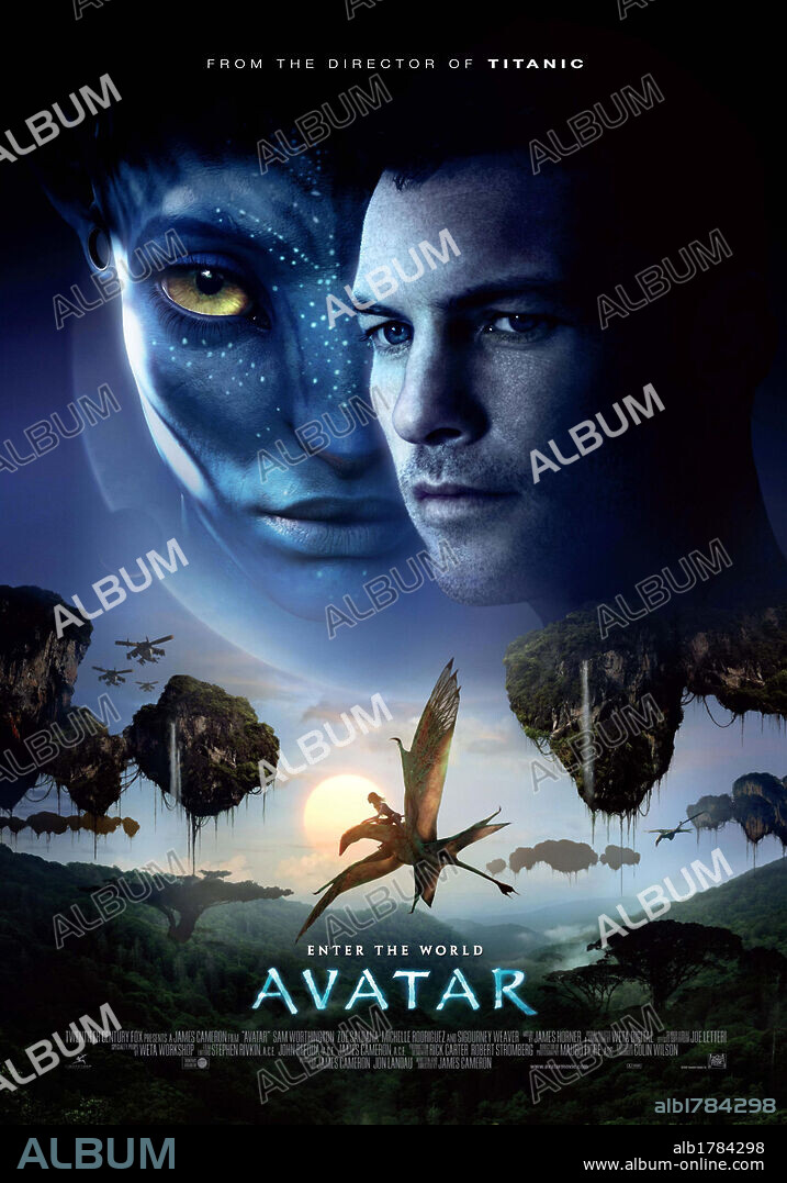 SAM WORTHINGTON dans AVATAR, 2009, réalisé par JAMES CAMERON. Copyright 20TH CENTURY FOX.