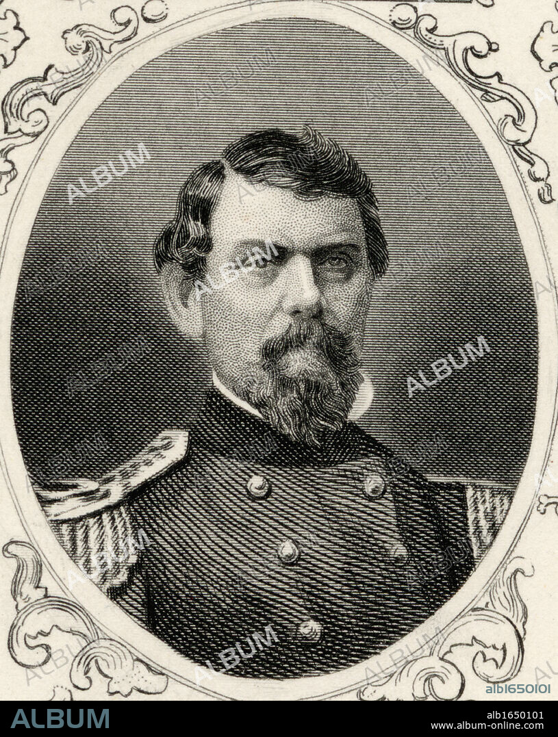 William Joseph Hardee, 'Old Reliable'1815-1873. American General in the Confederate army during the American Civil War.