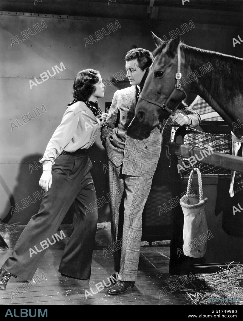 ELEANOR POWELL and ROBERT TAYLOR in BROADWAY MELODY OF 1938, 1937. Copyright M.G.M.