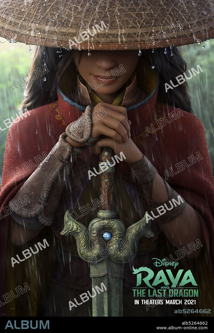 Affiche de RAYA ET LE DERNIER DRAGON, 2021 (RAYA AND THE LAST DRAGON), réalisé par CARLOS LÓPEZ ESTRADA et DON HALL. Copyright WALT DISNEY ANIMATION STUDIOS.
