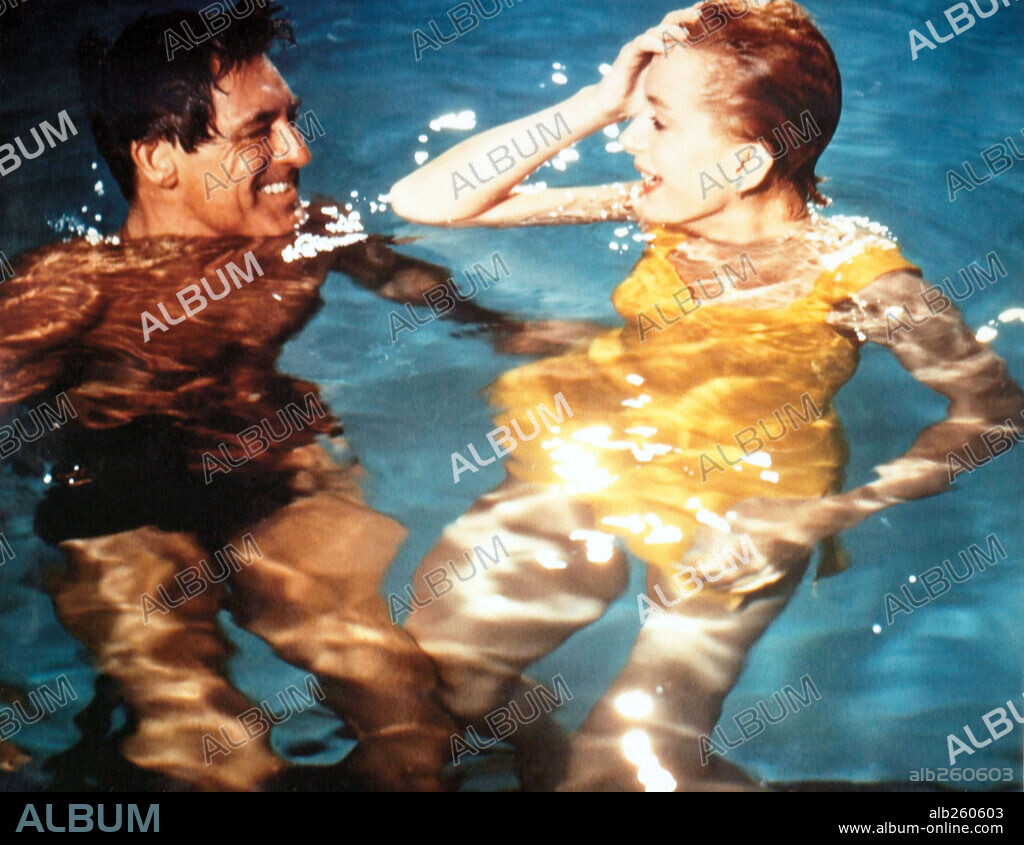 CARY GRANT y DEBORAH KERR en TÚ Y YO, 1957 (AN AFFAIR TO REMEMBER), dirigida por LEO MCCAREY. Copyright 20TH CENTURY FOX.