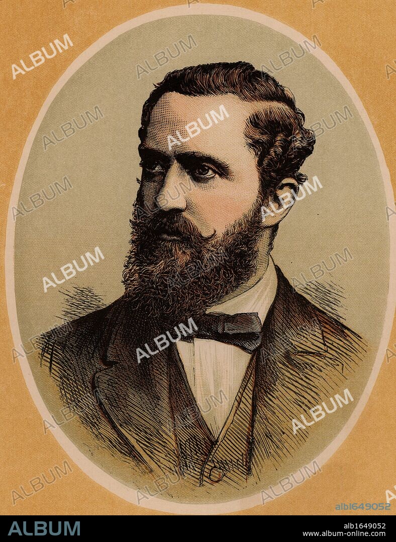 Frederick Arthur Stanley (1841-1908) 16th Earl of Derby, English Conservative politician. Known as Frederick Stanley until 1886 when he was created Baron Stanley of Preston, and Earl of Derby after the death of his older brother in 1893. Secreatry of State for the Colonies (1885-1886). Governor General of Canada (1888-1893).  Colour-printed wood engraving. (Photo by: Universal History Archive/UIG via Getty Images).