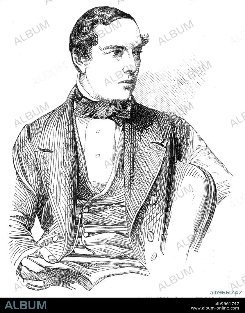 The Late Brigadier-General Nicholson - from a photograph by Kilburn, 1857. British Army officer and colonial administrator who died during the Indian Rebellion. 'There cannot be the shadow of a doubt but that the salvation of the Punjaub (as regards the army) has been through the energetic exertions and firm will of Brigadier-General Nicholson, and to the decision and knowledge of character displayed by Sir John Lawrence in placing such men as Chamberlain and Nicholson over the heads of a host of seniors, old enough to be their fathers, but lacking, through age or the effect of climate, that foresight, decision, energy, and coolness in the hour of danger which at all times is so necessary in a commander, not only to enable him to collect his own ideas, but also to inspire confidence among those about him'.  From "Illustrated London News", 1857.