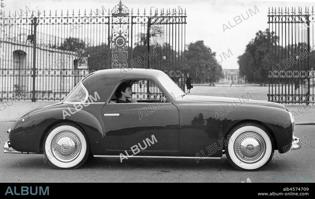 1950 Simca 8 Sports fixed head coupe with Facel body.