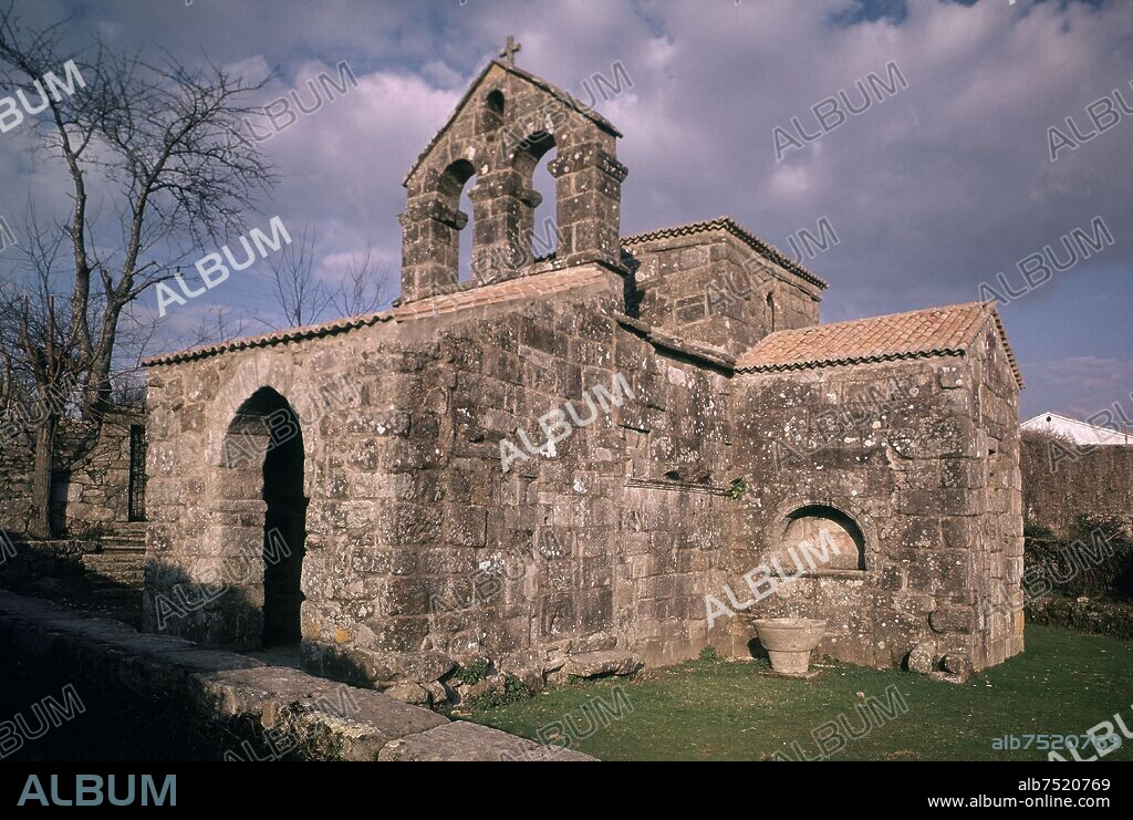 IGLESIA VISIGODA DE SANTA COMBA DE BANDE - SIGLO VII.