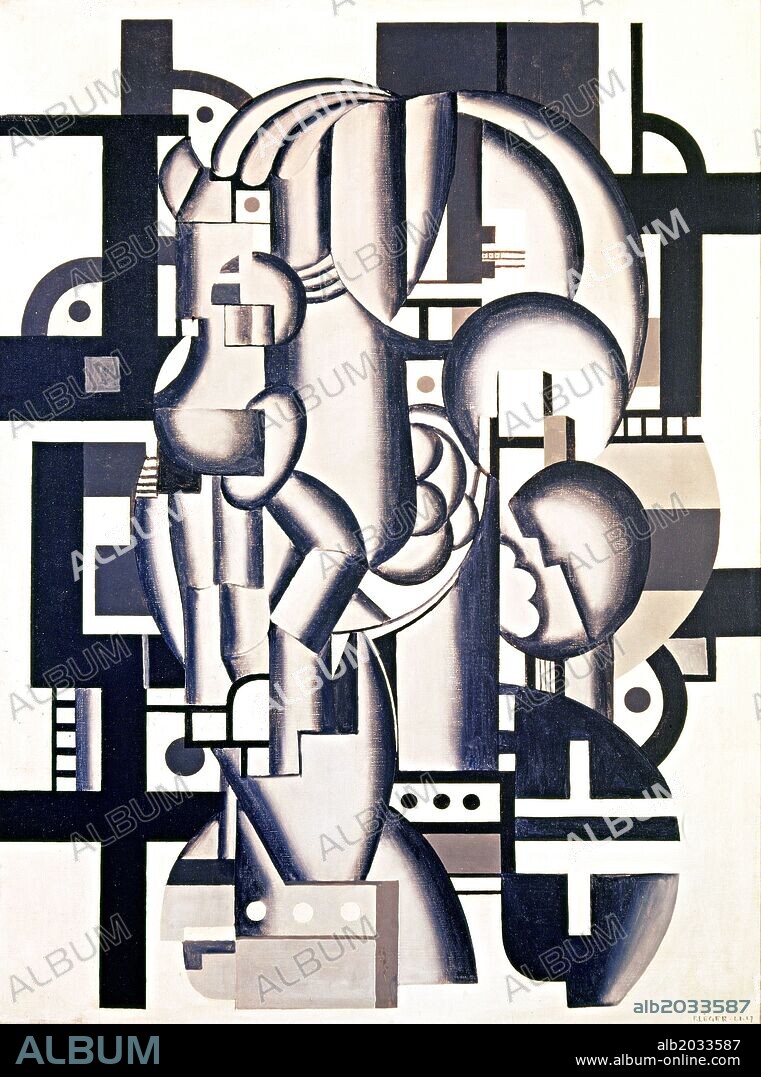 FERNAND LÉGER. Fernand Léger / 'Composition in Blue'.