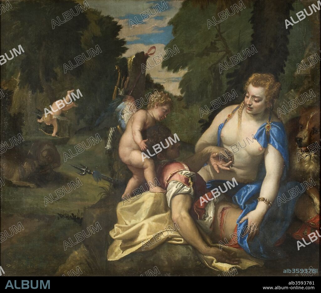 PAOLO VERONESE. Venus Mourning Adonis.