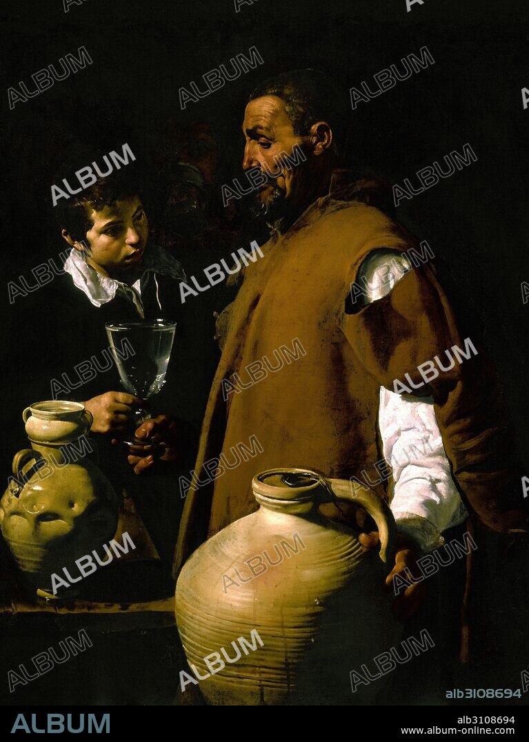 DIEGO VELÁZQUEZ. El aguador de Sevilla/1620.