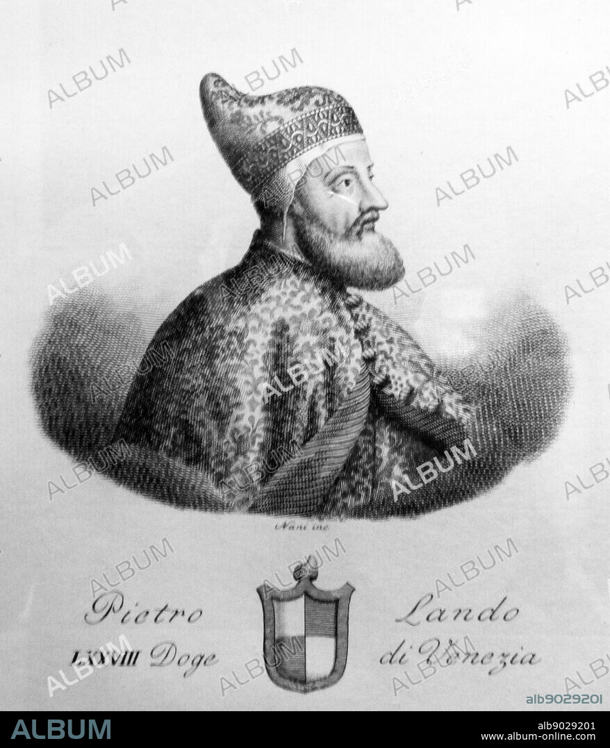 Portrait of Pietro Lando 1545. The Venentian Doge.