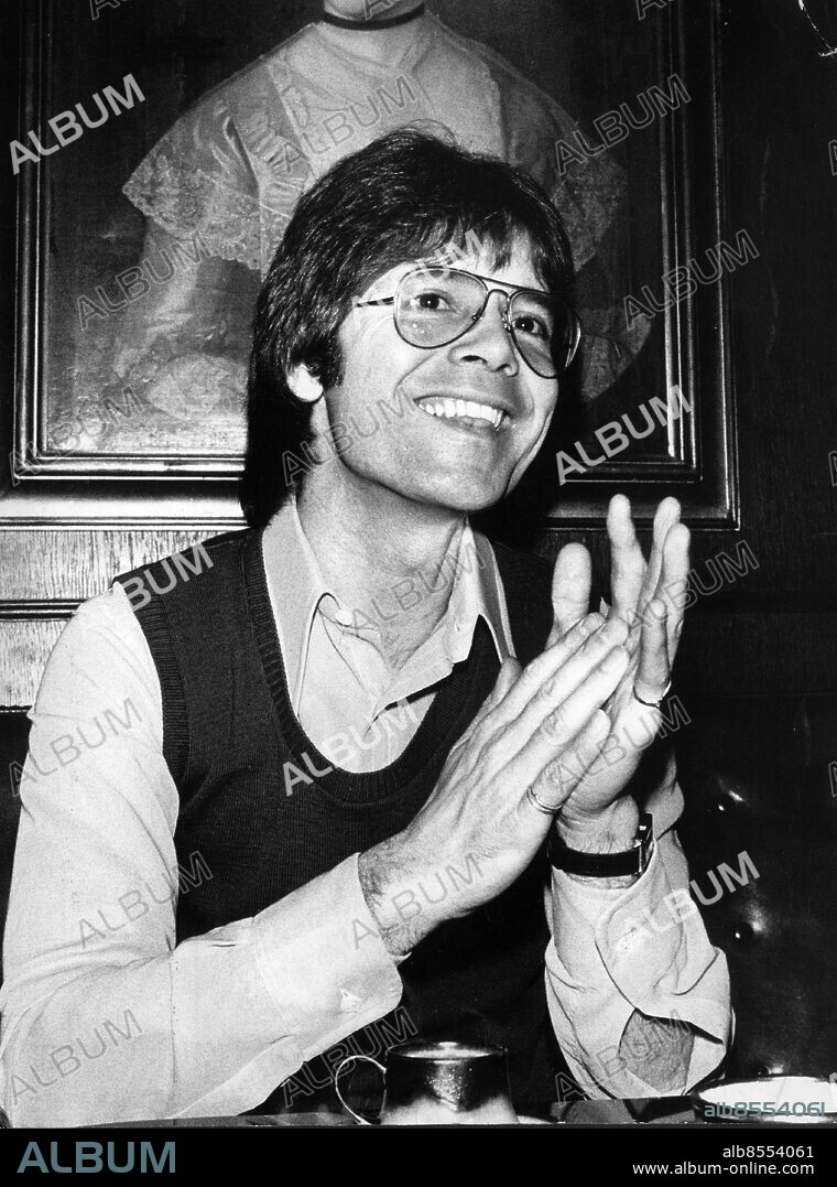 Cliff Richard. Cliff Richard sångare England portr 1976. Foto: Sydsvenskan / IBL Bildbyrå.