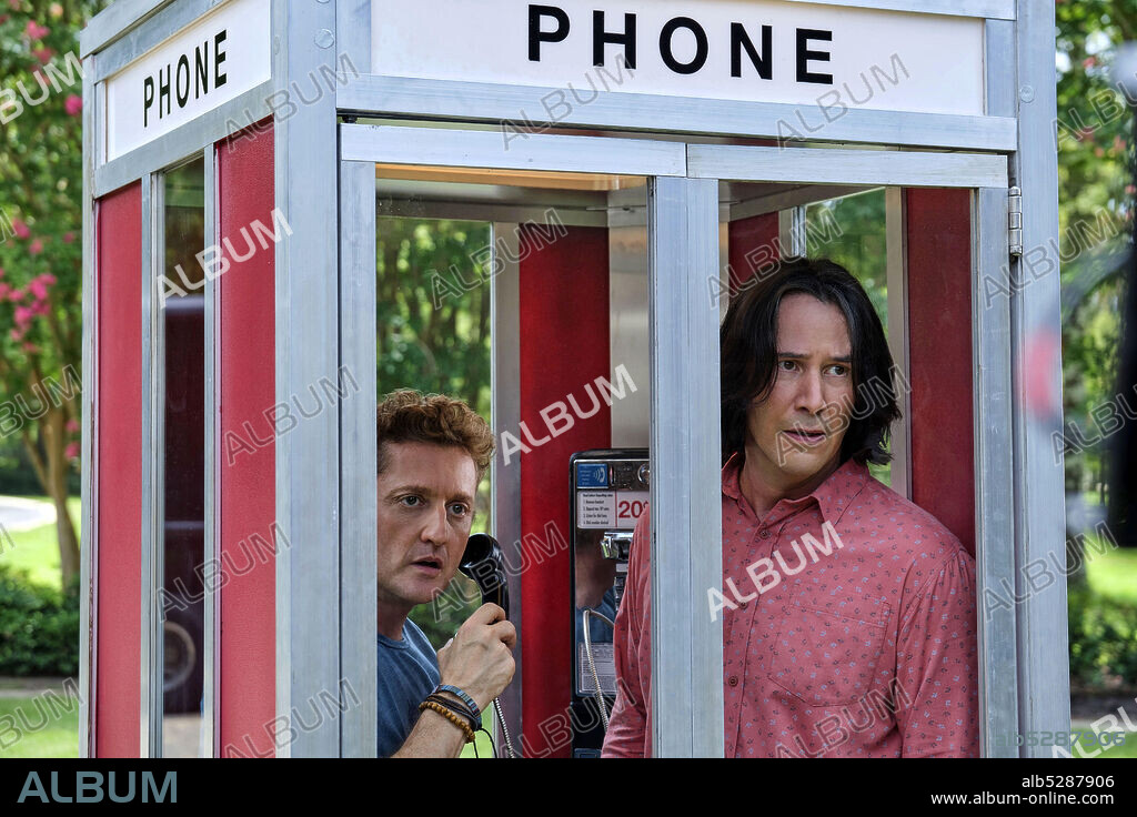 ALEX WINTER und KEANU REEVES in BILL & TED FACE THE MUSIC, 2020, unter der Regie von DEAN PARISOT. Copyright HEMMERSTONE STUDIOS.