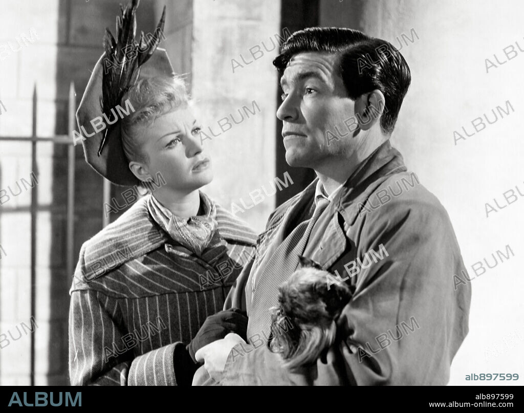 MOIRA LISTER and ROBERT BEATTY in ANOTHER SHORE, 1948, directed by CHARLES CRICHTON. Copyright EARLING STUDIOS.