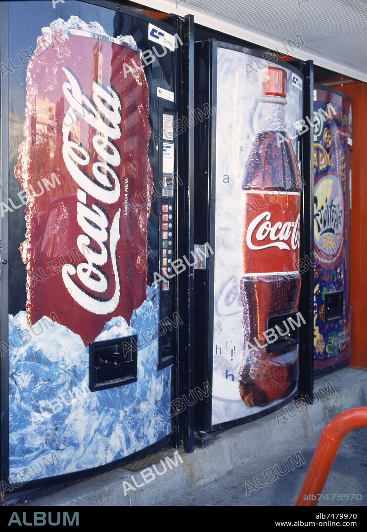 MAQUINAS DE REFRESCOS DE COCA-COLA.