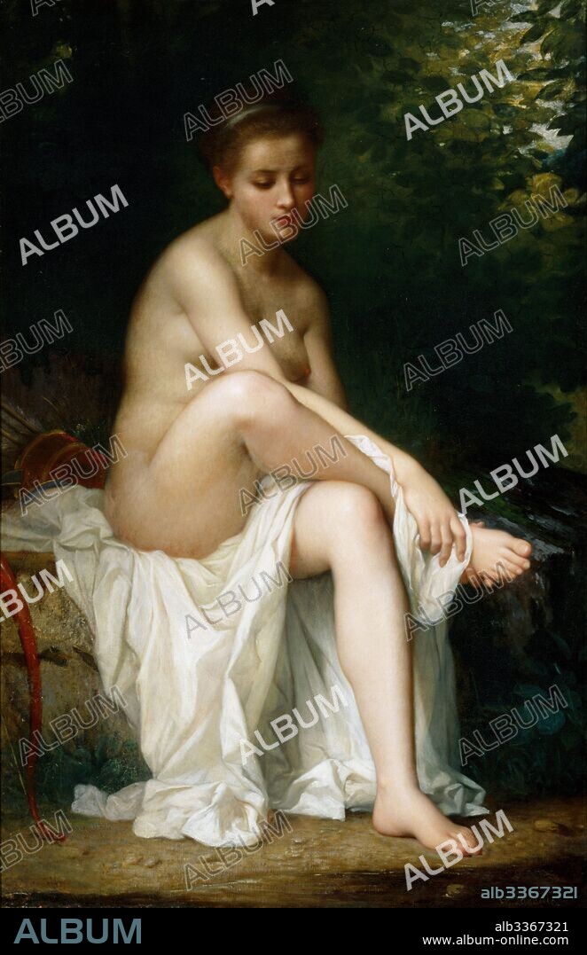 CHARLES LANDELLE. Nymph Ismene.