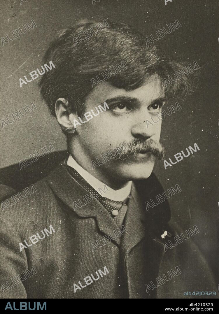 Self-Portrait. Alfred Stieglitz; American, 1864-1946. Date: 1894. Dimensions: 3 1/4 x 4 in. Lantern slide. Origin: United States.