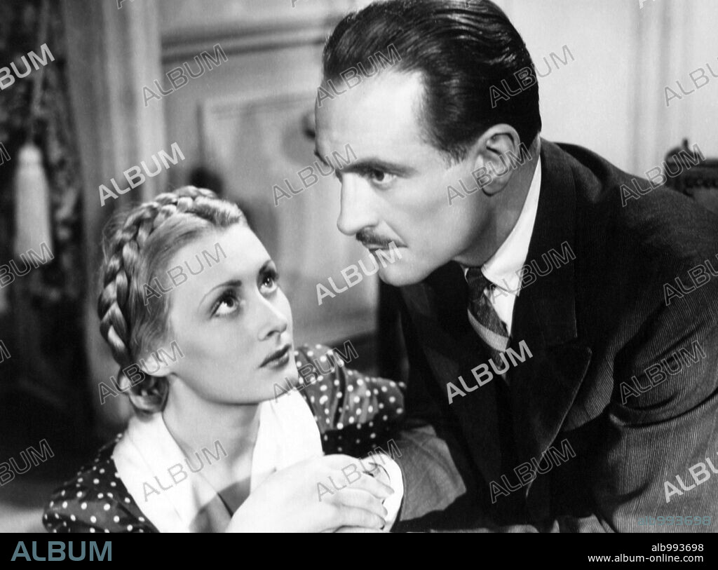 EL CUERVO, 1943 (LE CORBEAU), dirigida por HENRI-GEORGES CLOUZOT. Copyright CONTINENTAL.
