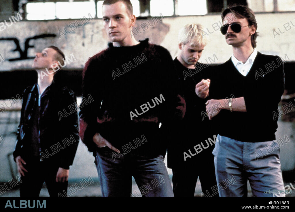 EWAN McGREGOR und ROBERT CARLYLE in TRAINSPOTTING - NEUE HELDEN, 1996 (TRAINSPOTTING), unter der Regie von DANNY BOYLE. Copyright FIGMENT FILM/THE NOEL GAY MOTION PICTURE.