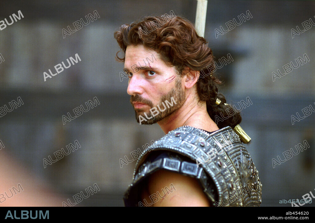 ERIC BANA dans TROY, 2004, réalisé par WOLFGANG PETERSEN. Copyright WARNER BROS.