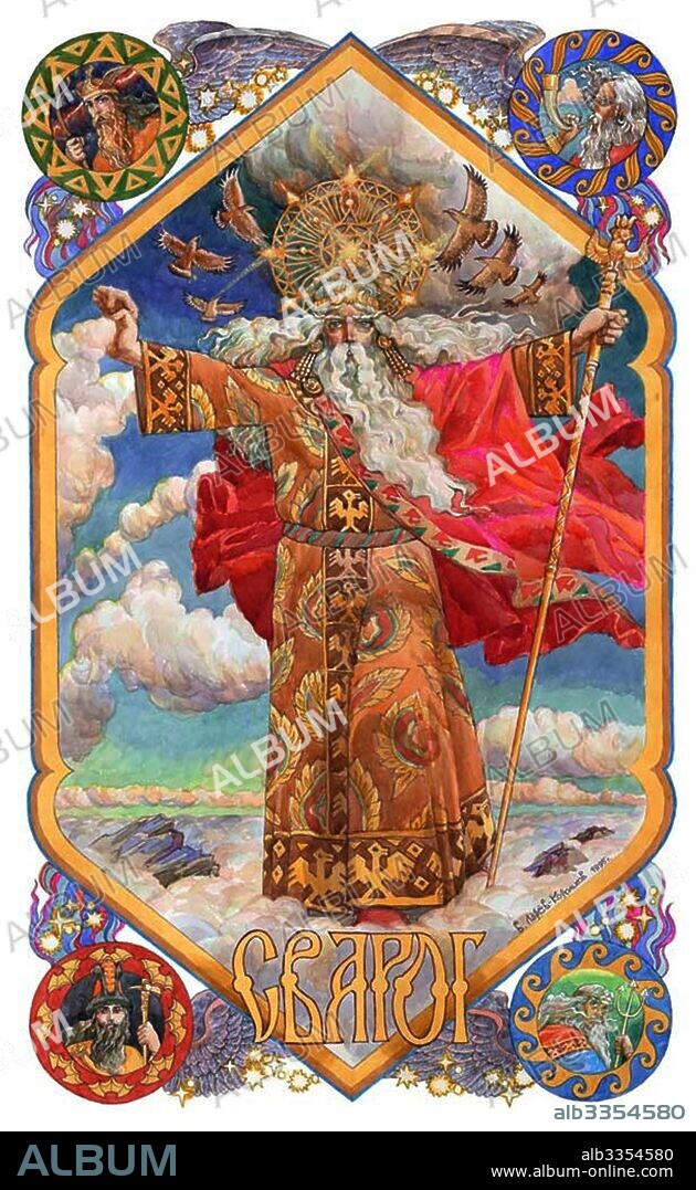 VIKTOR ANATOLIEVICH KOROLKOV. God Svarog.
