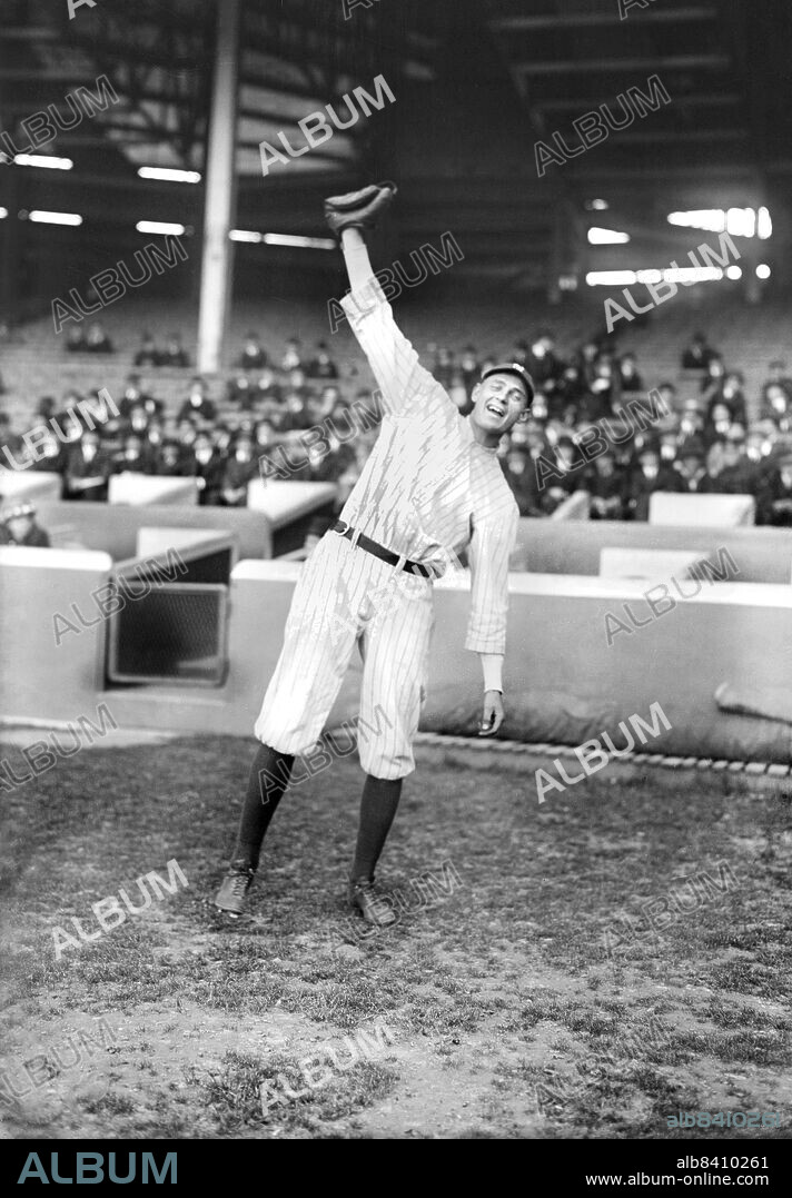 Wally Pipp, Major League Baseball Player, New York Yankees, Bain News Service, 1916.