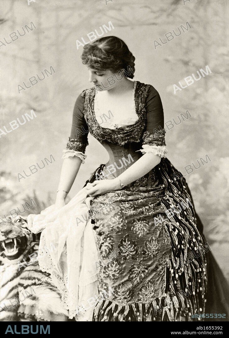 Lillie Langtry 1853 to 1929 born Emilie Charlotte Le Breton. British actress.