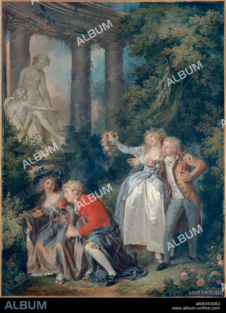 LOUIS ROLLAND TRINQUESSE. L'Offrande à Vénus (An Offering to Venus).