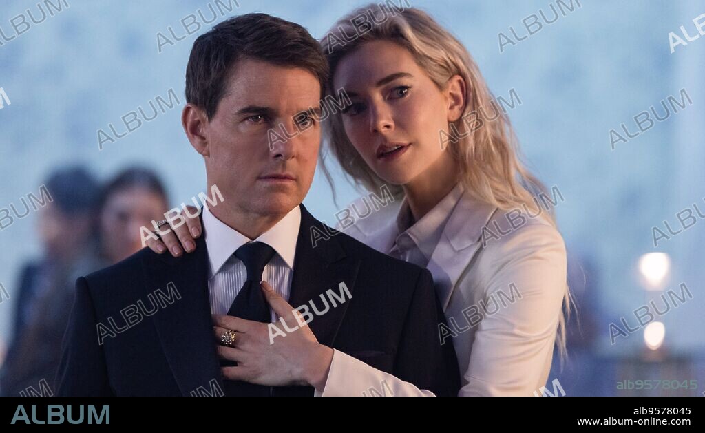 TOM CRUISE y VANESSA KIRBY en MISIÓN IMPOSIBLE: SENTENCIA MORTAL, PARTE 1, 2023 (MISSION: IMPOSSIBLE DEAD RECKONING PART ONE), dirigida por CHRISTOPHER MCQUARRIE. Copyright PARAMOUNT PICTURES.