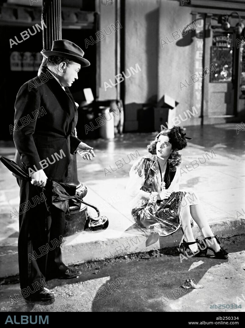 EDWARD G. ROBINSON y JOAN BENNETT en PERVERSIDAD, 1945 (SCARLET STREET), dirigida por FRITZ LANG. Copyright UNIVERSAL PICTURES.