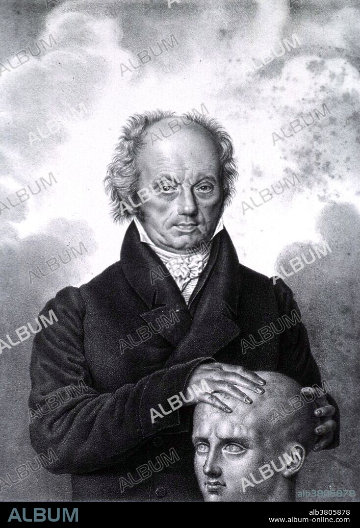 Franz Josef Gall (March 9, 1758 - August 22, 1828) was a neuroanatomist, physiologist, and founder of phrenology. His contributions to the field of neuropsychology were controversial at the time and now widely referred to as pseudoscience. Based on his early observations about the skull sizes and facial features of his classmates, Gall developed the theory of Organology and the method of Cranioscopy that would later be known as Phrenology. His version of Organology states that the mind is a collection of independent entities housed within the brain. Cranioscopy is a method to determine the personality and development of mental and moral faculties on the basis of the external shape of the skull. His study of phrenology helped establish psychology as a science, contributed to the emergence of the naturalistic approach to the study of man, and played an important part in the development of evolutionist theories, anthropology, and sociology. He died in 1828, at the age of 70.